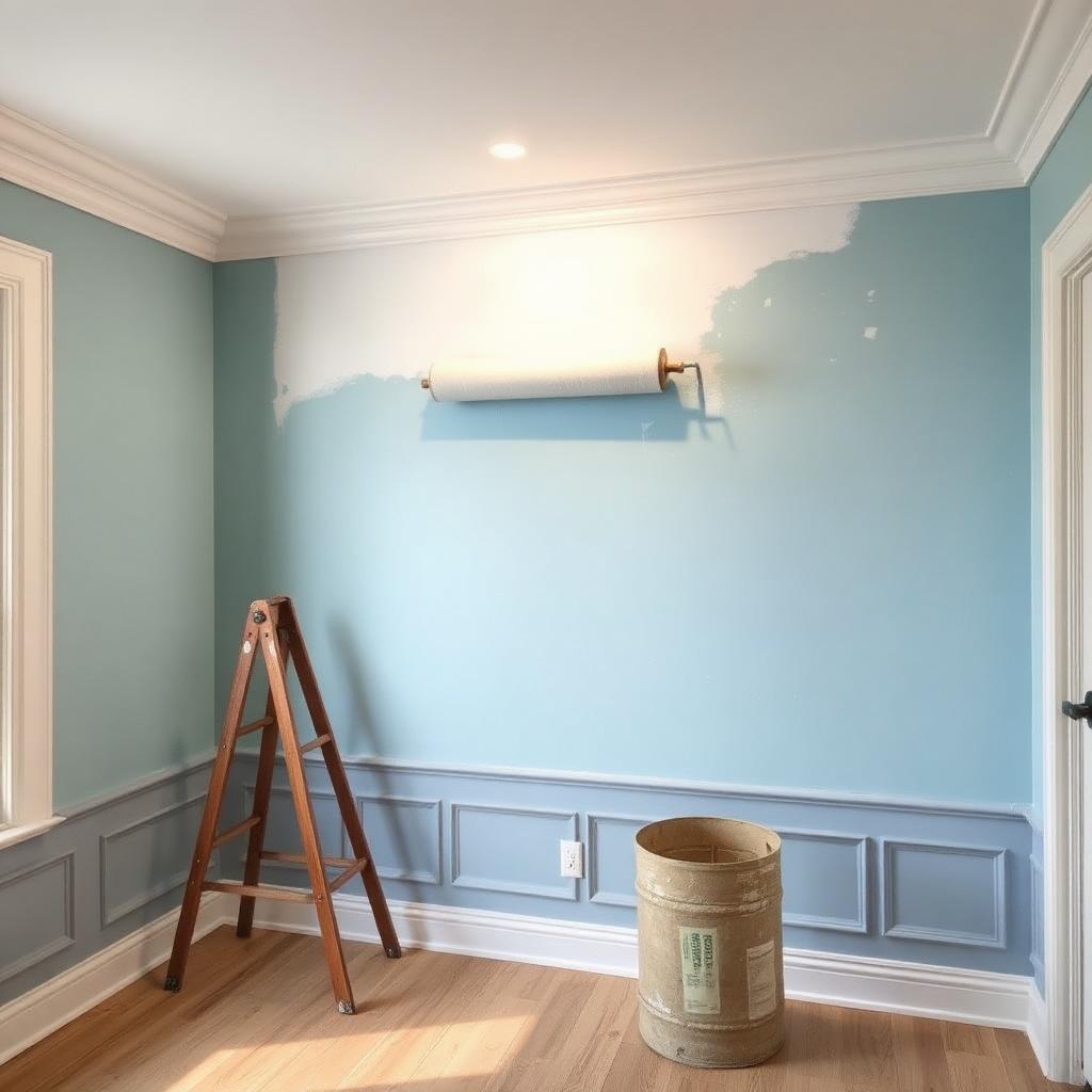 Plumbing restoration insurance project